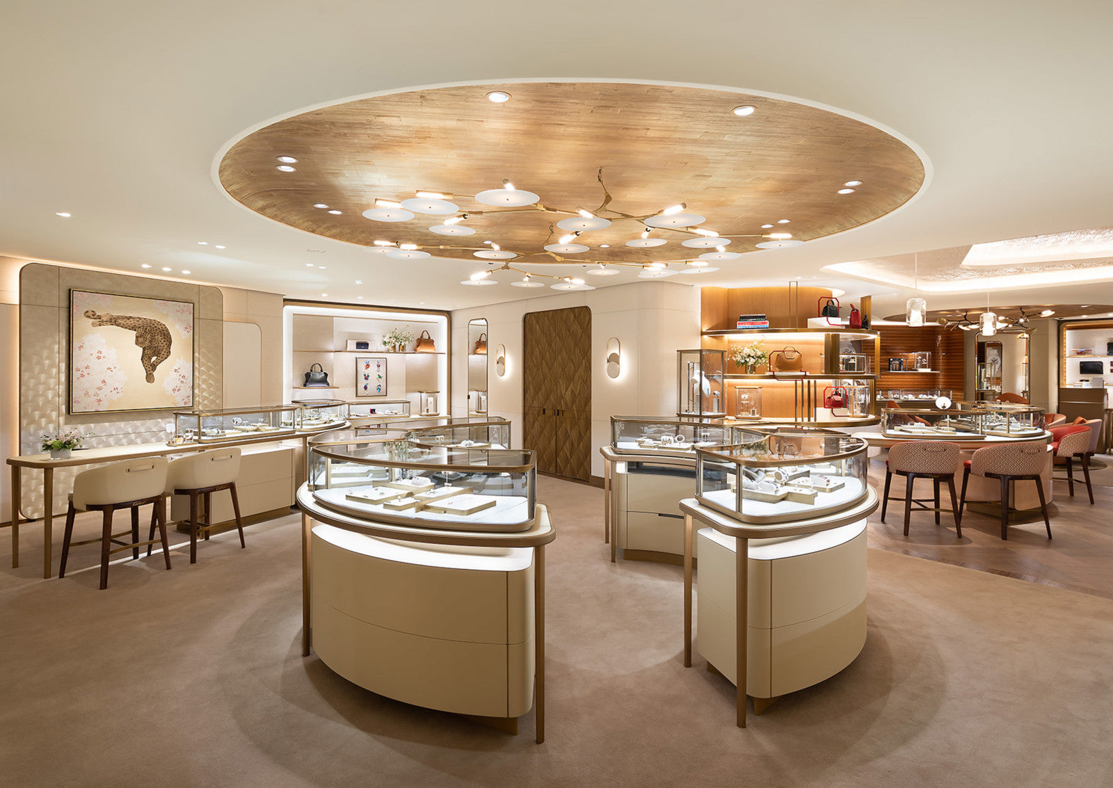 Branching Disc DB Chandelier Lindsey Adelman