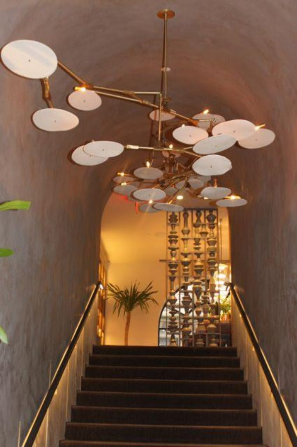 Branching Disc DB Chandelier Lindsey Adelman