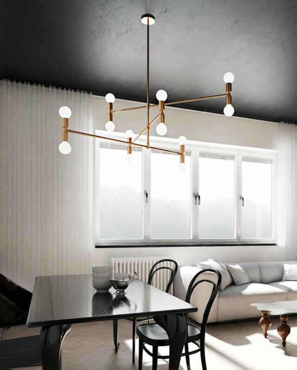 Dot Atomium style Pendant Light