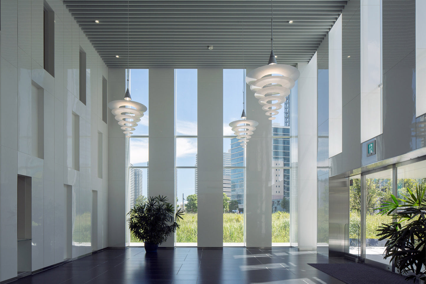 Enigma style Chandelier Louis Poulsen