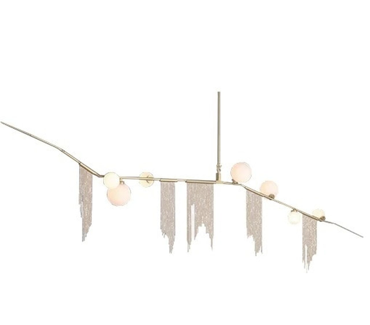 Fringe Cherry Bomb style Chandelier Lindsey Adelman