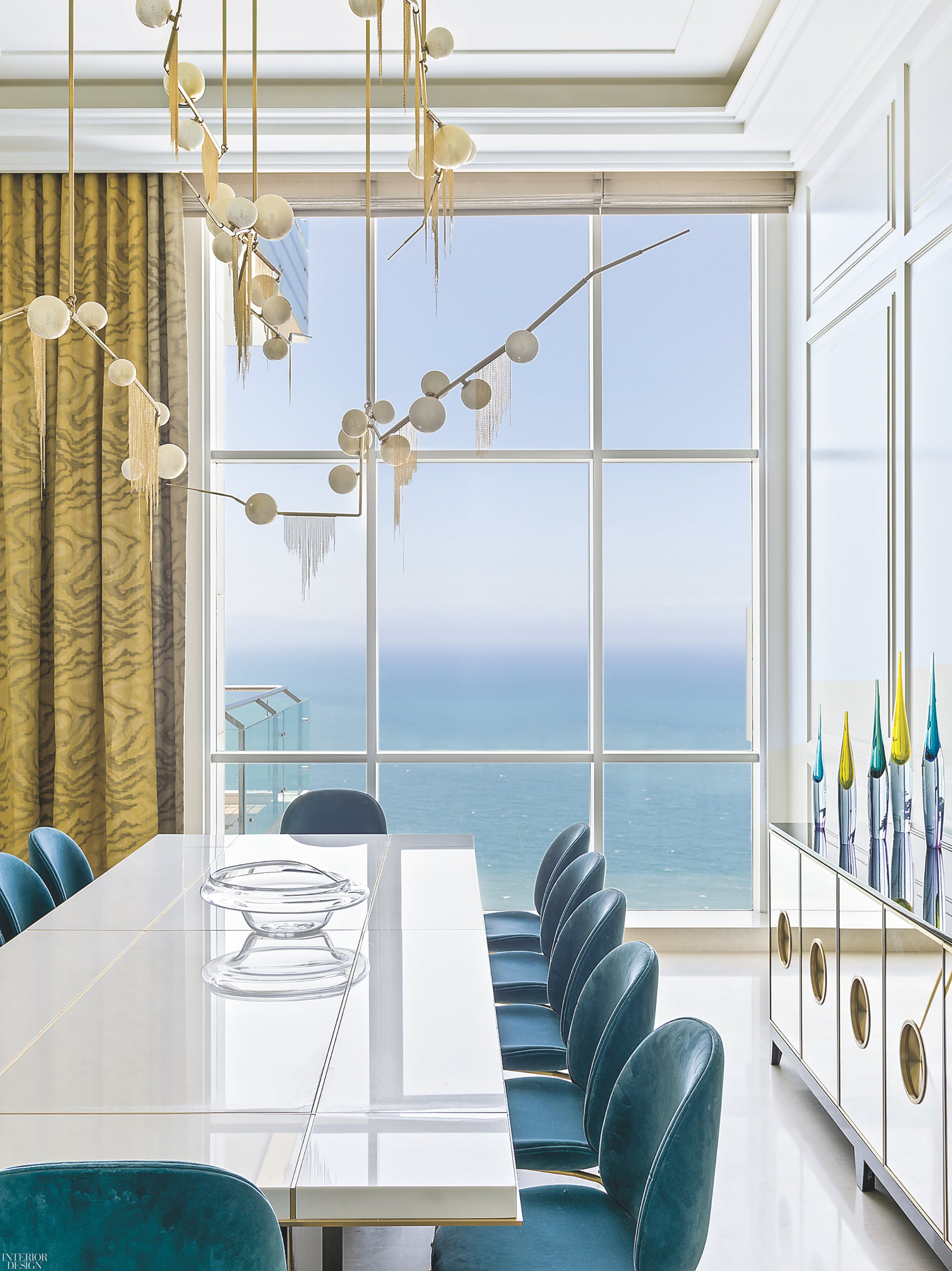 Fringe Cherry Bomb style Chandelier Lindsey Adelman