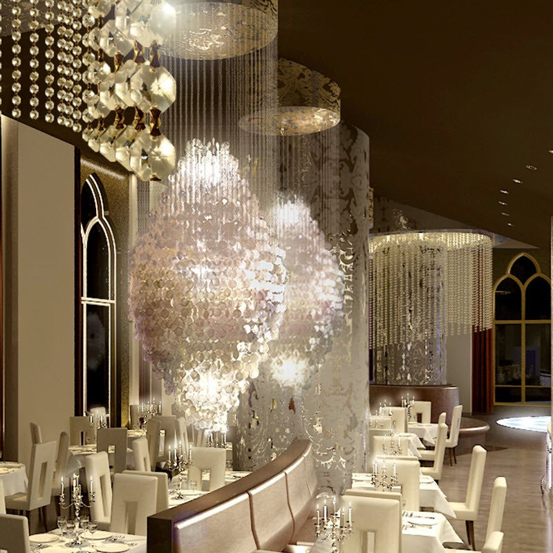 Fun 8DM Shell style Chandelier
