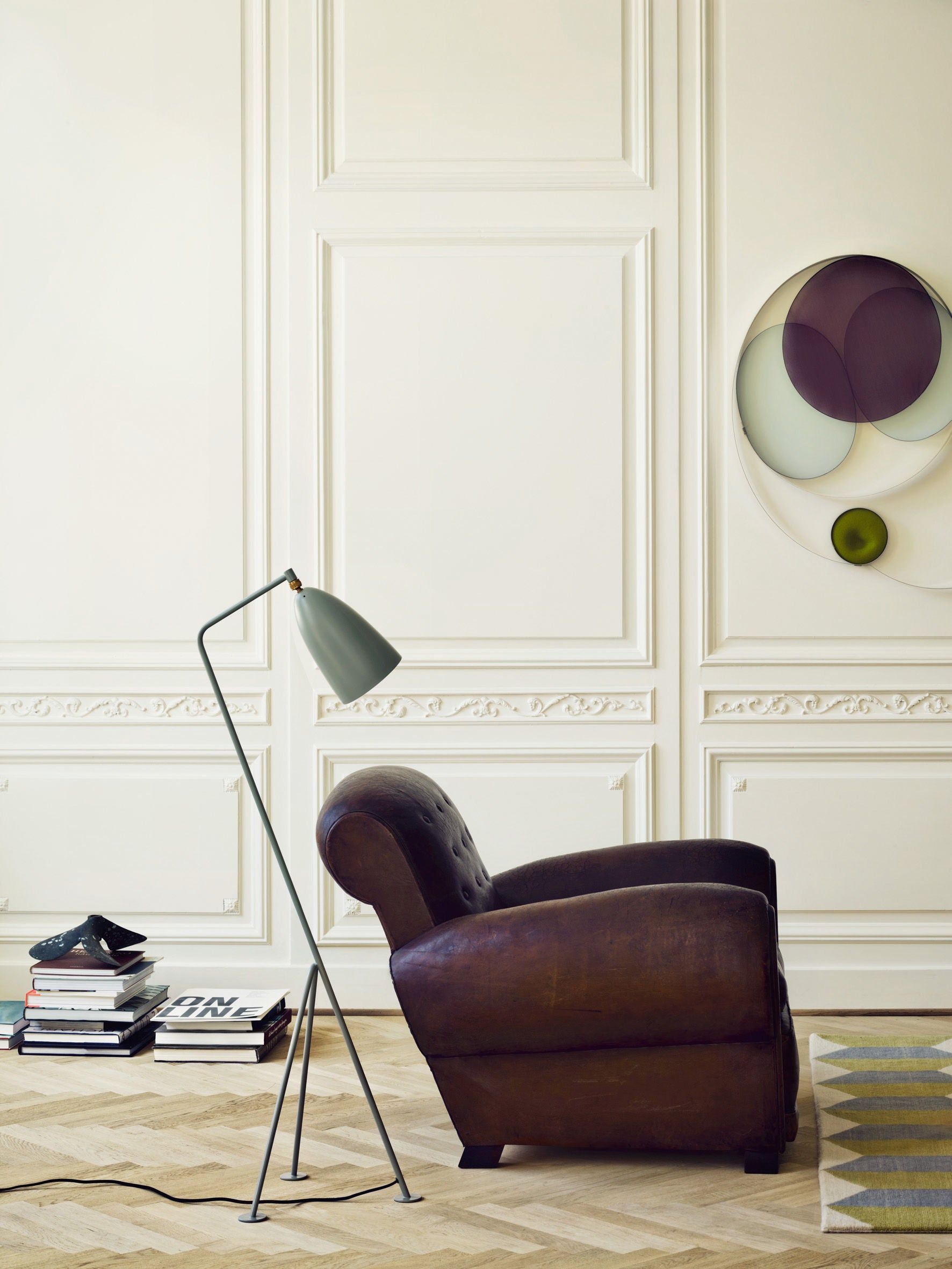 Grasshopper style Floor Lamp