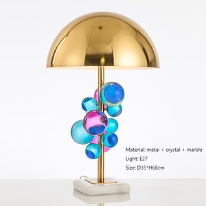 Globo style Table Lamp 2-colors