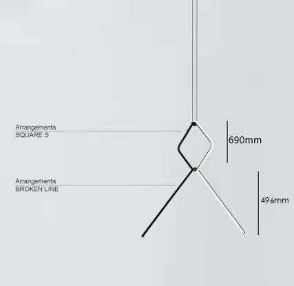 Arrangements Line style Light Pendant