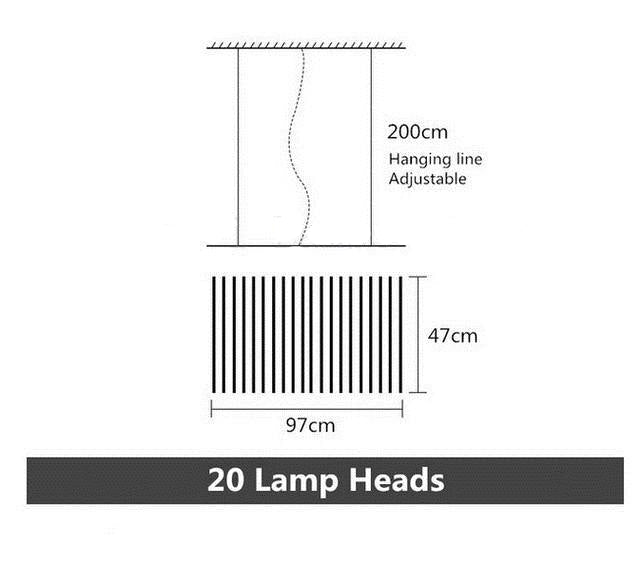 Rhythm style Pendant Chandelier