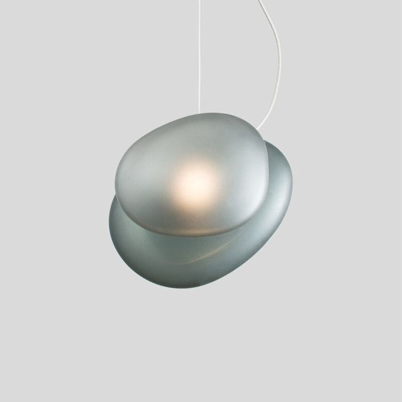 Pebble style Light Pendant AND Light