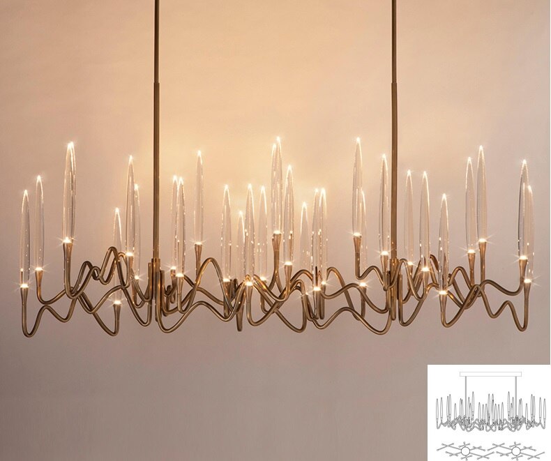 Il Pezzo style Chandelier