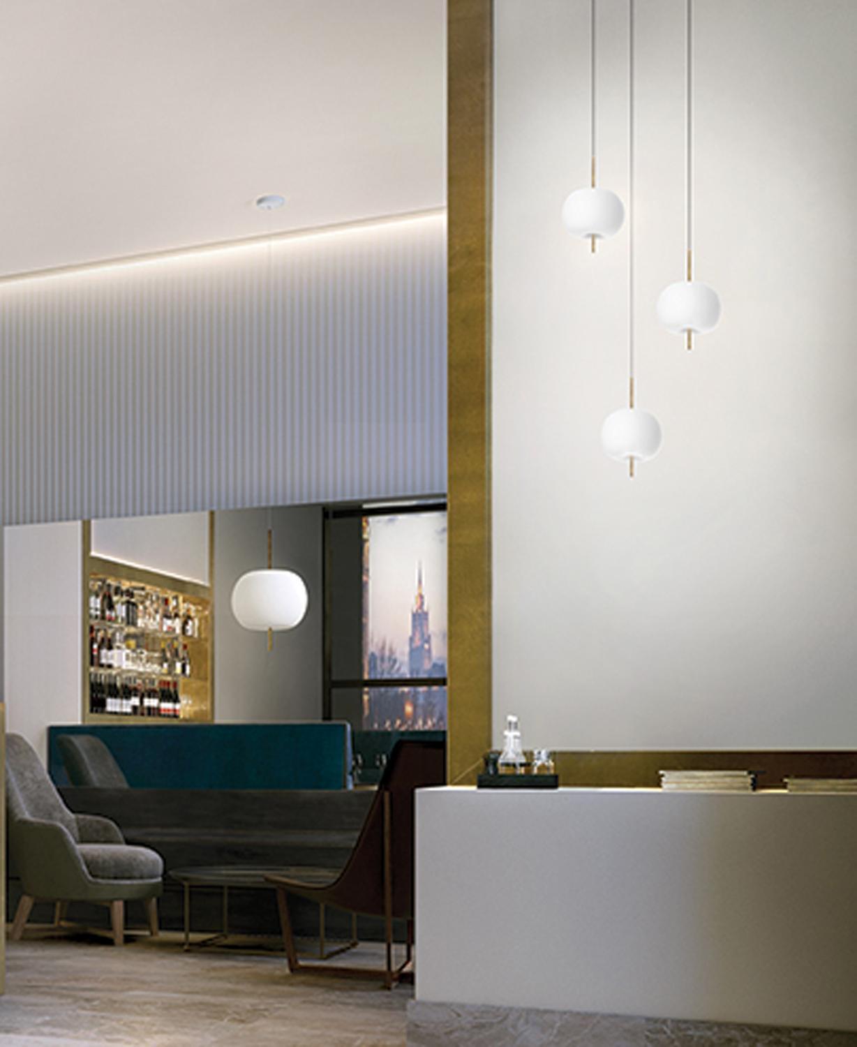 Kushi style Suspension Lamp