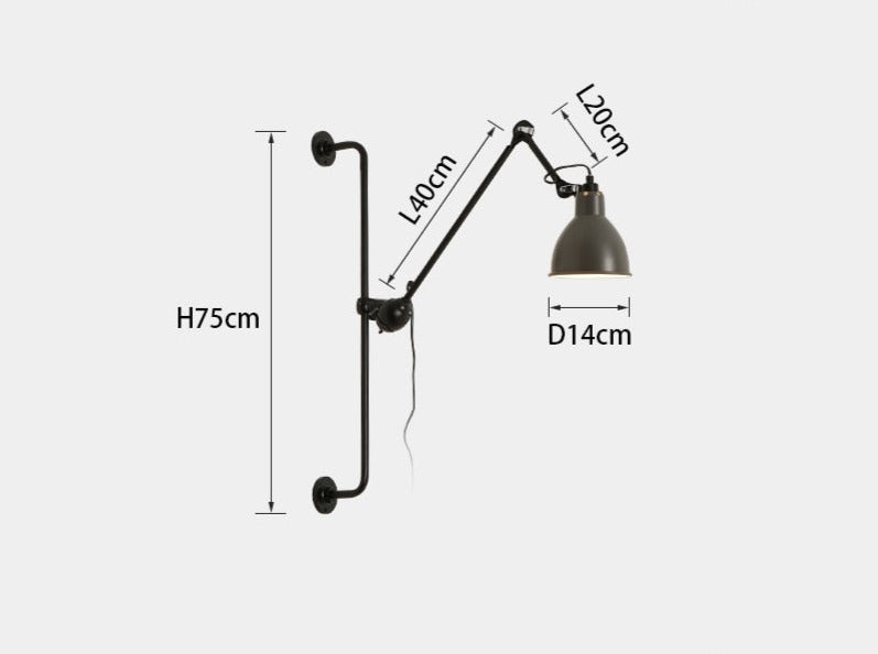 Lampe Gras N°210 style Wall Lamp DCW