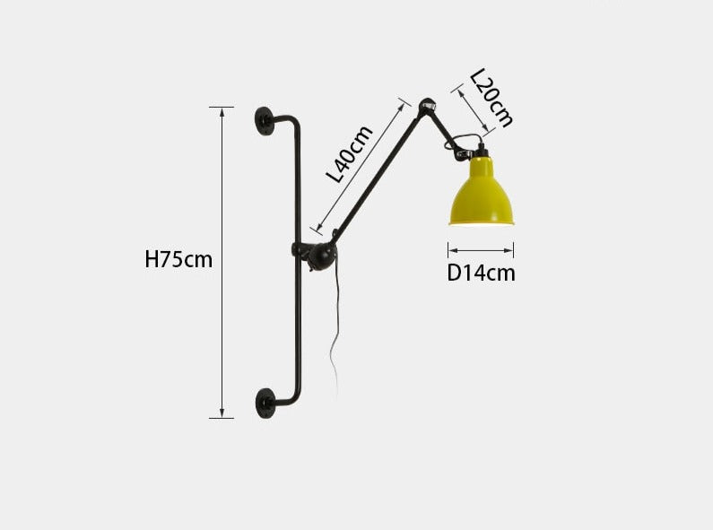 Lampe Gras N°210 style Wall Lamp DCW