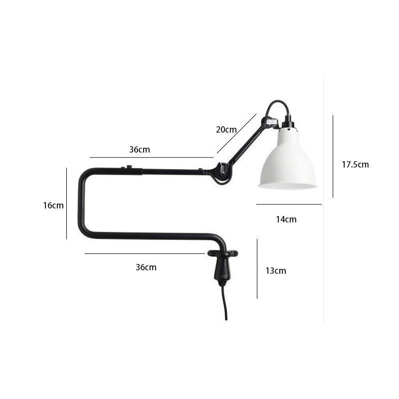 Lampe Gras N°303 style Wall Lamp