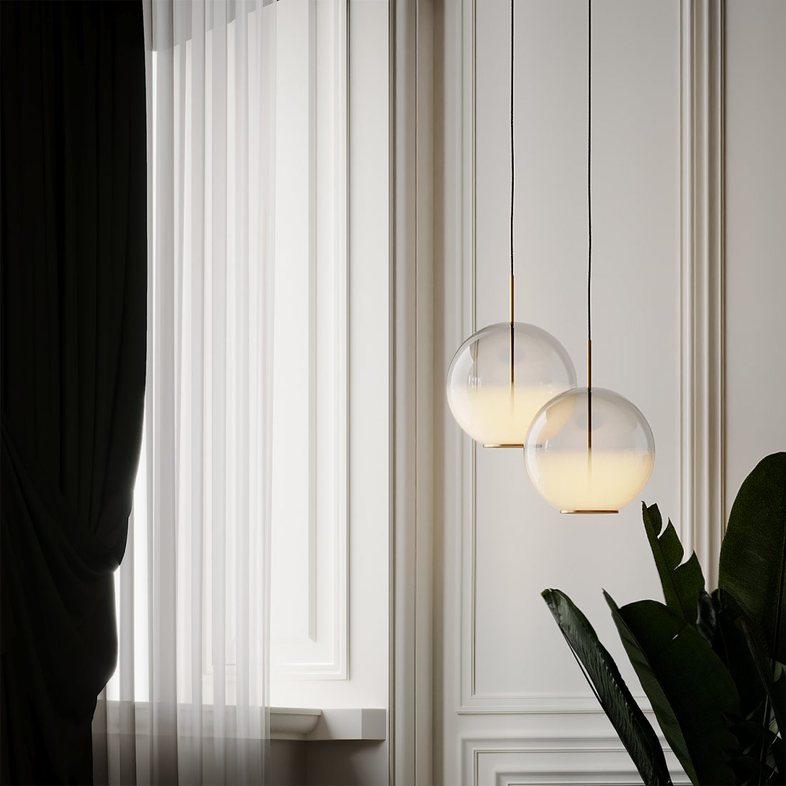 Misty style Pendant VeniceM