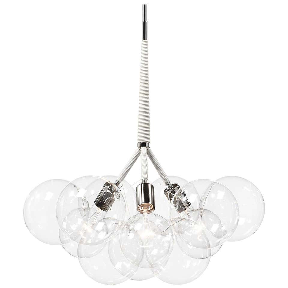 Large Bubble Chandelier Pelle