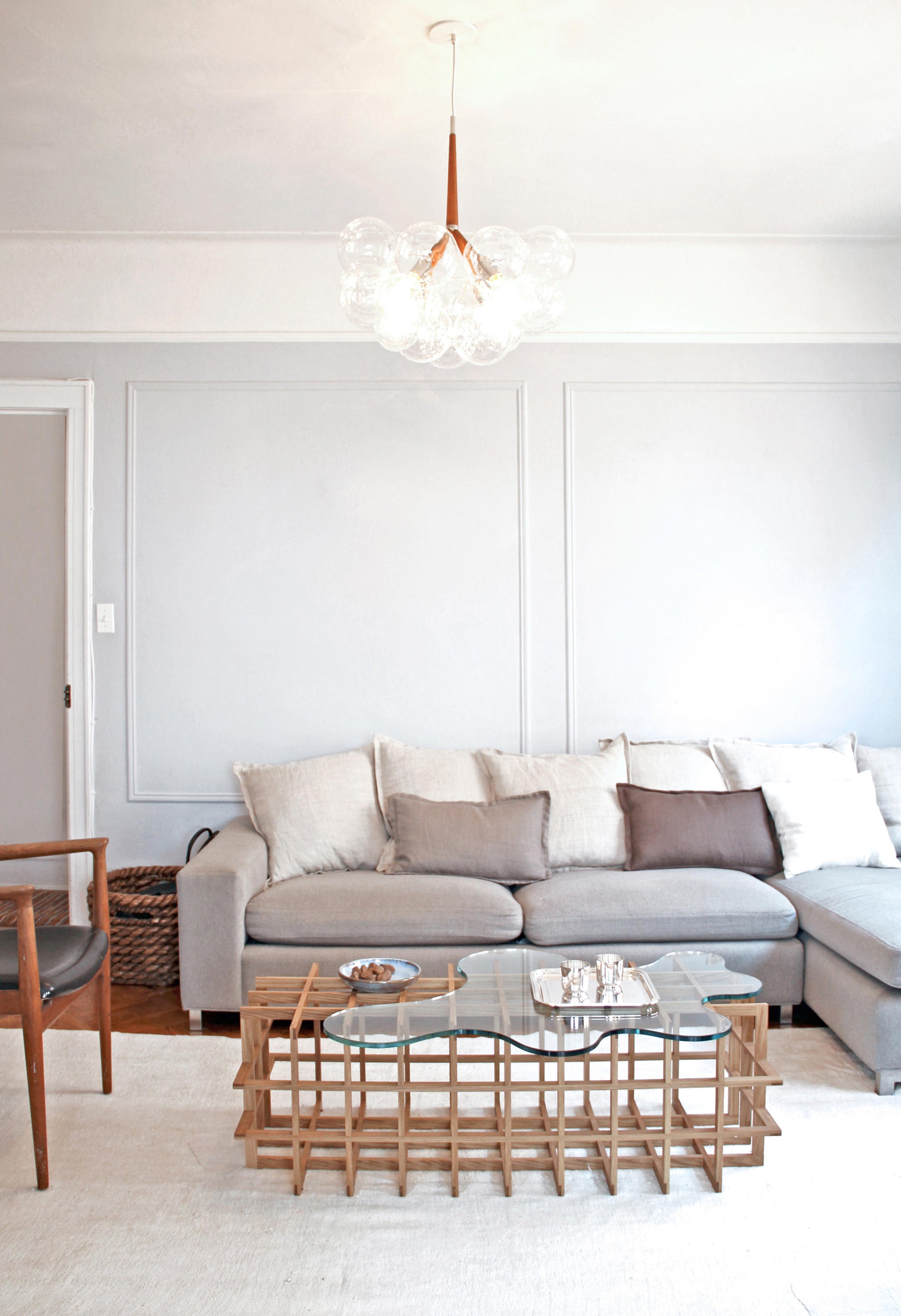 X-Large Bubble Chandelier Pelle