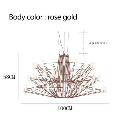 Coppélia style Chandelier