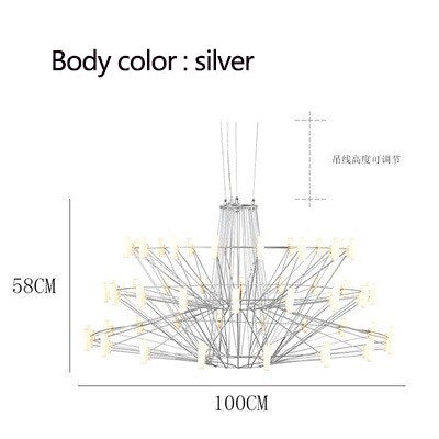 Coppélia style Chandelier