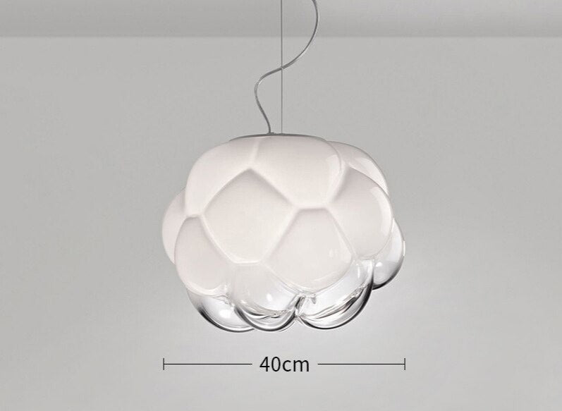 Cloudy style Glass Pendant