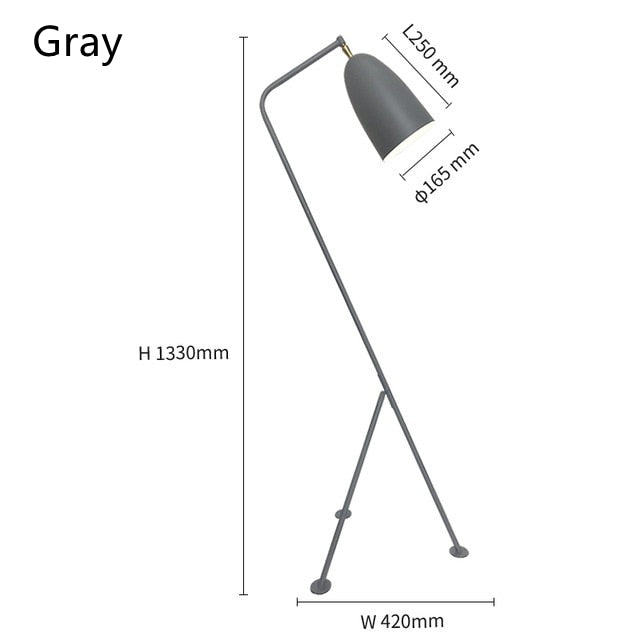 Grasshopper style Floor Lamp
