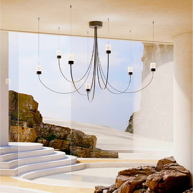 Gravity style Chandelier Mooi style