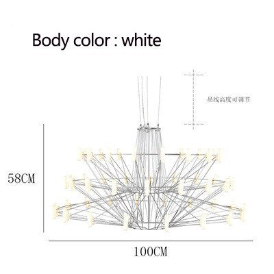 Coppélia style Chandelier