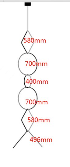 Arrangements Line style Light Pendant