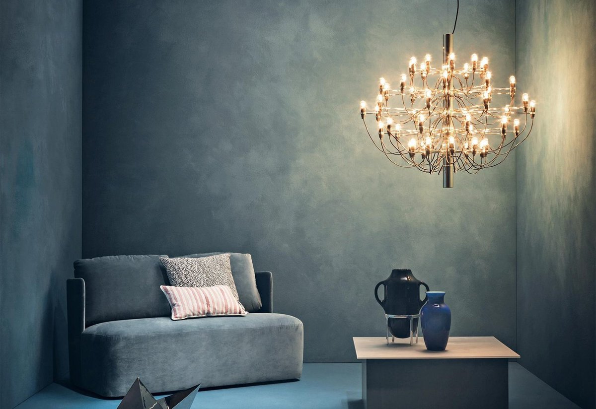 Statement ceiling chandelier Model 2097 Sarfatti