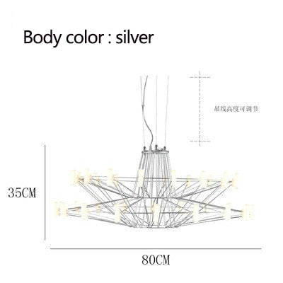 Coppélia style Chandelier