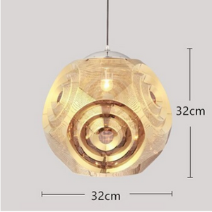 Curve style Pendant Light 3-colors, 5-sizes