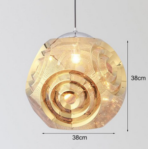 Curve style Pendant Light 3-colors, 5-sizes