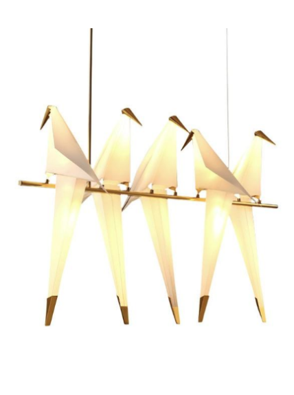 Perch Light Branch style Swiveling Birds 2-colors, 11-variatons