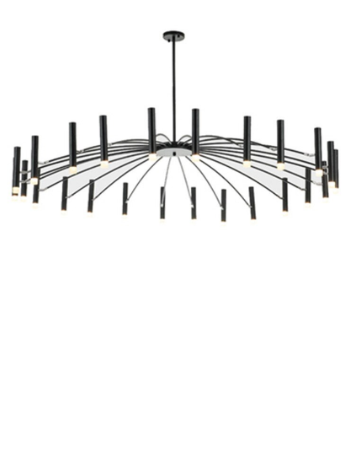 Umbrella Edge Chandelier 2-colors, 3-sizes