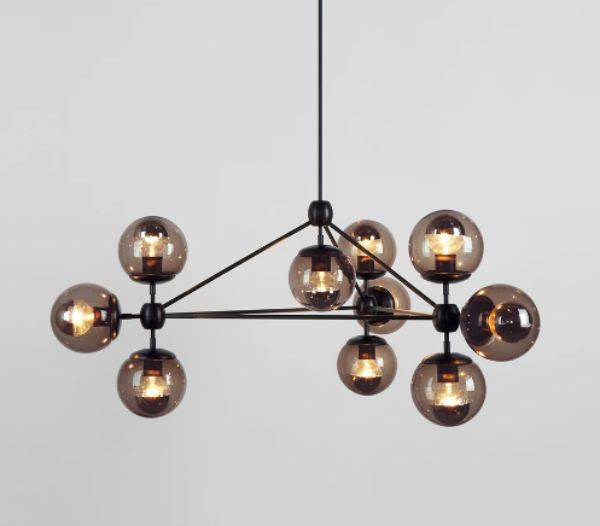 Modo style Chandelier 4-colors, 3-sizes
