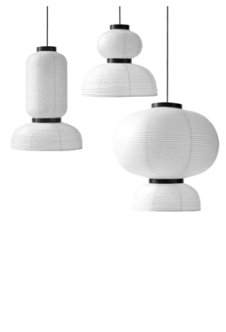 JH style Rice Paper Pendant