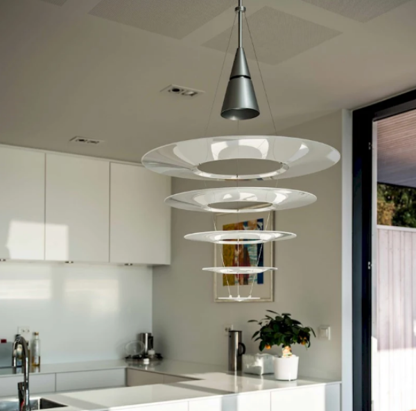 Enigma style Chandelier Louis Poulsen