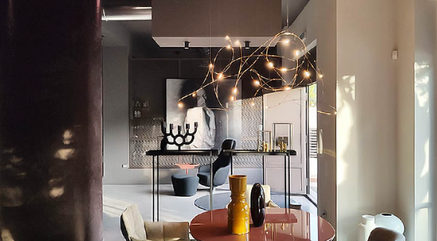 Flock of light style Chandelier