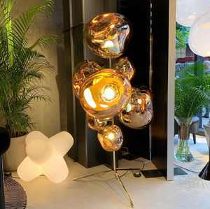 Melt style Chandelier Floor Lamp