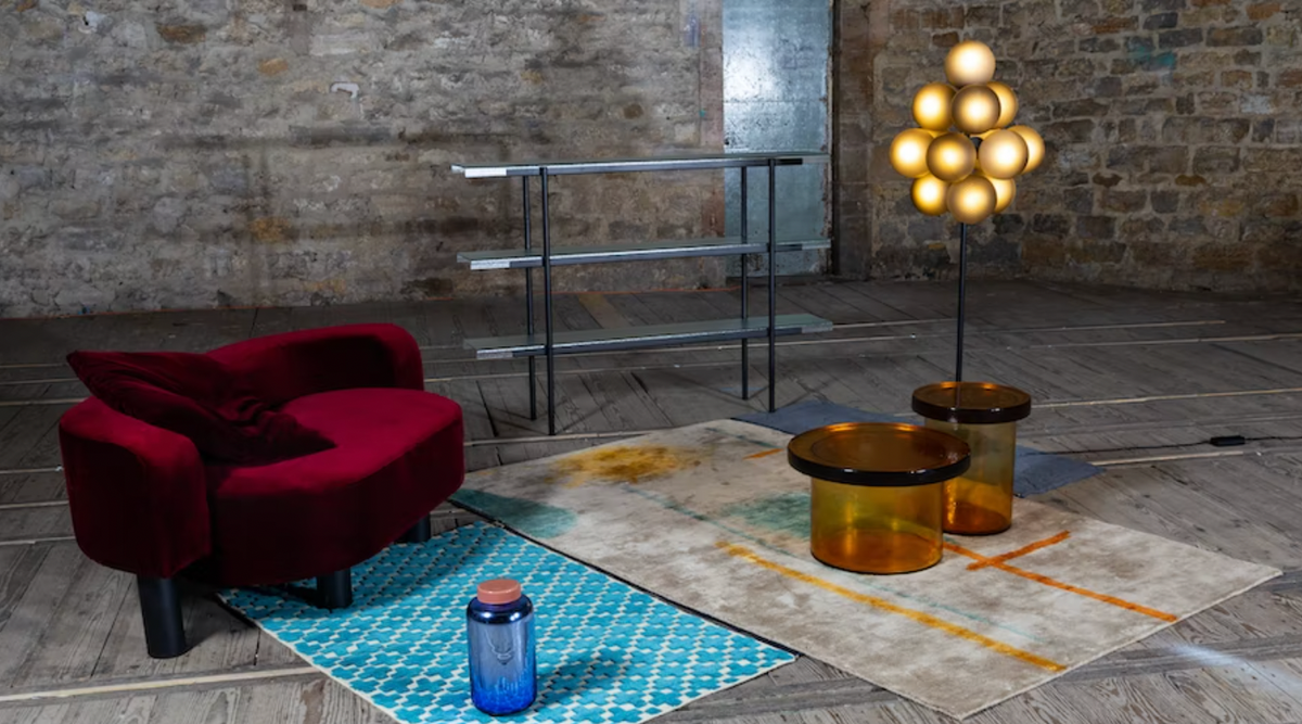 Stella Grape style Floor Lamp
