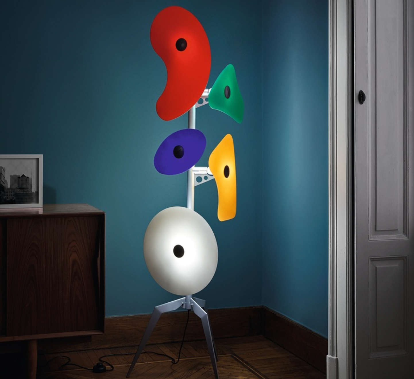 Orbital style Floor Lamp