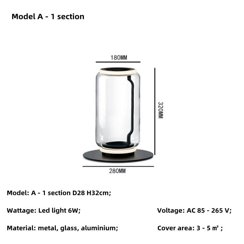 Noctambule style Table Lamp