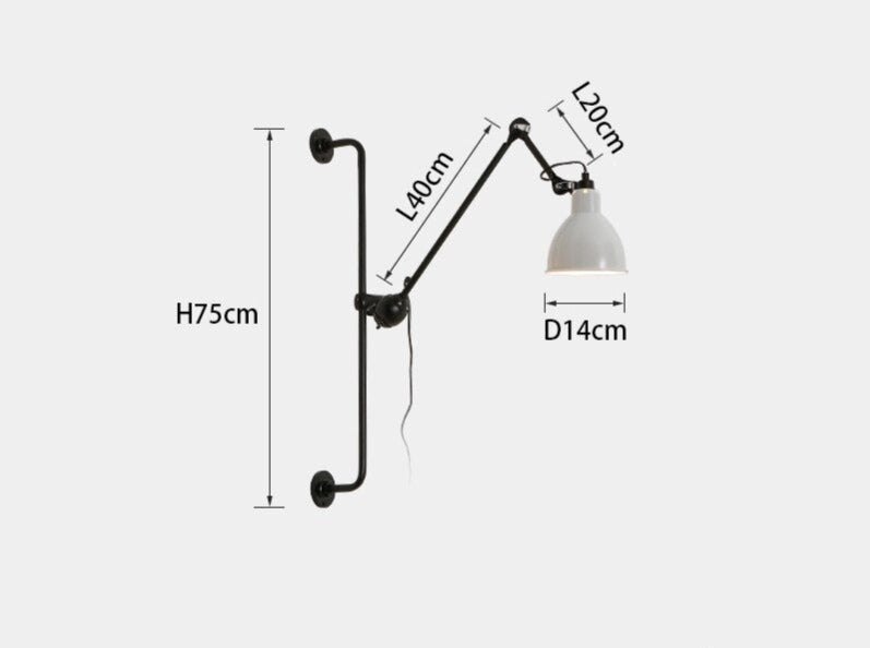 Lampe Gras N°210 style Wall Lamp DCW