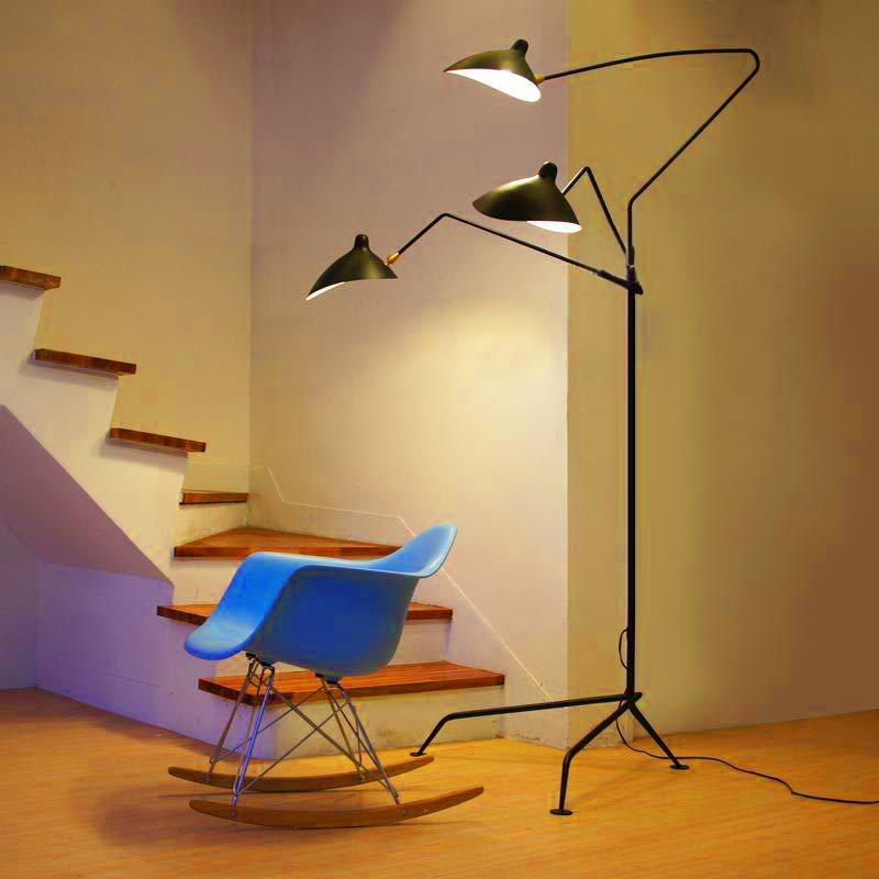 Serge Mouille style Floor Lamp