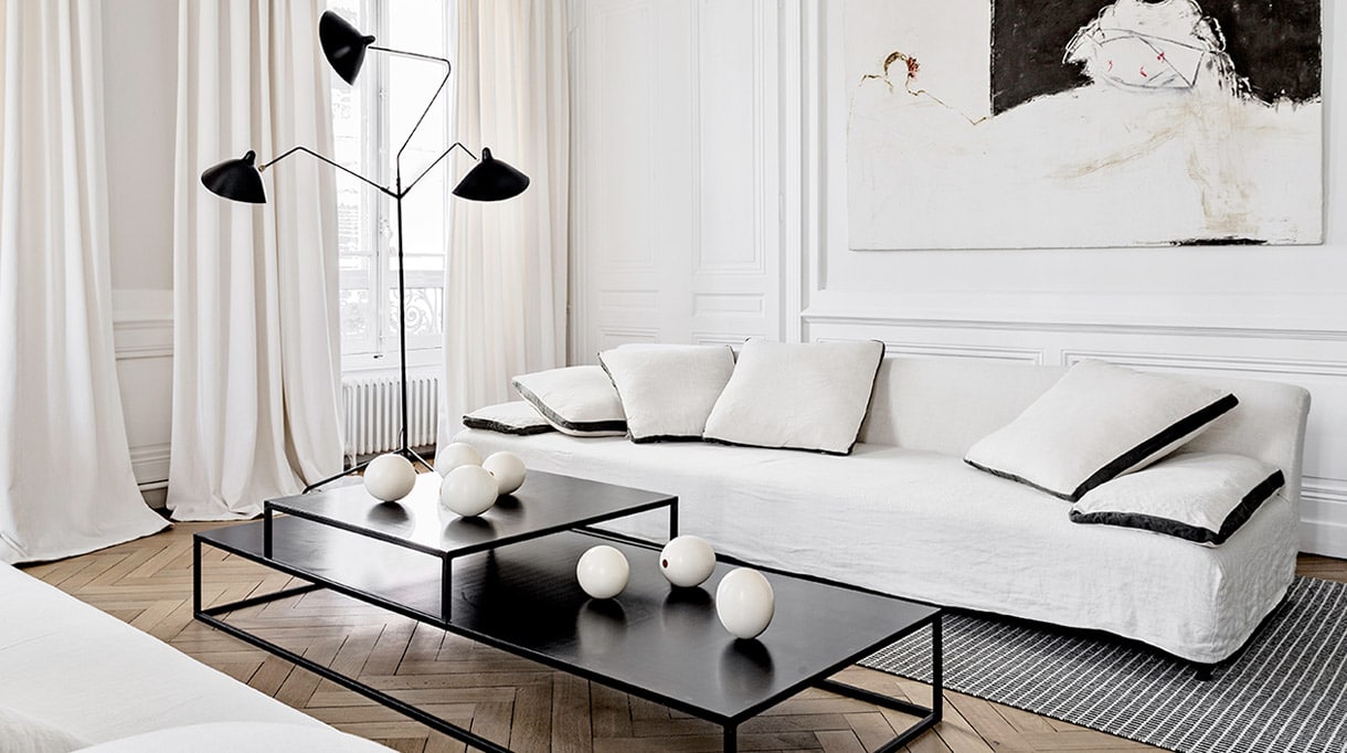 Serge Mouille style Floor Lamp