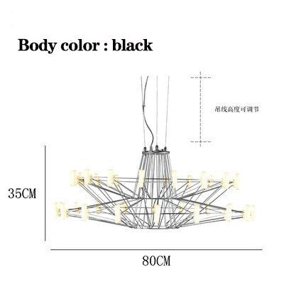 Coppélia style Chandelier