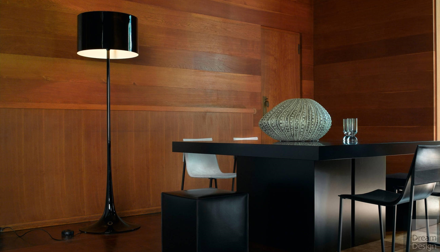 Spun Light style Floor Lamp
