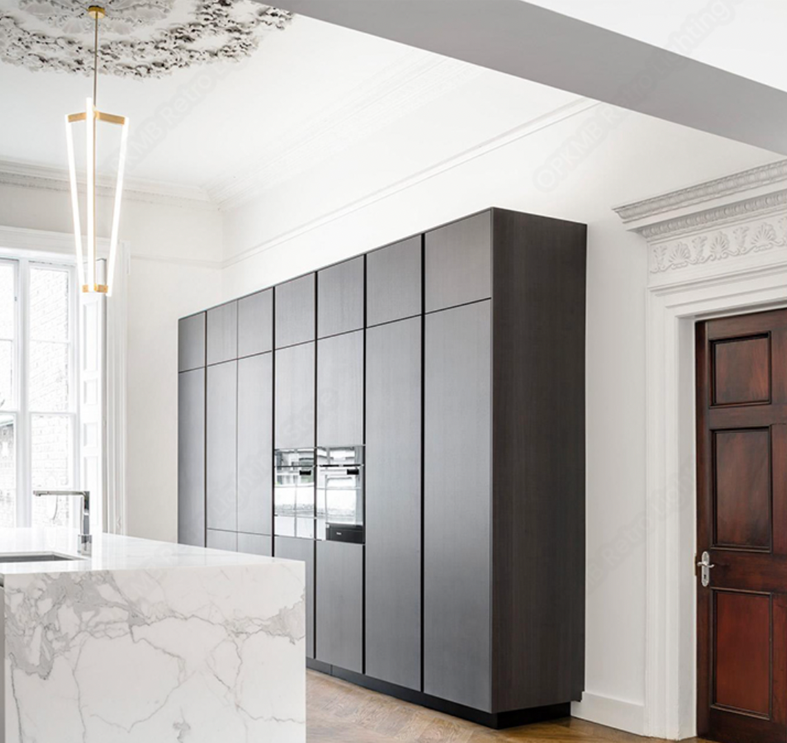 Modern interior lighting inspiration featuring Tube chandelier