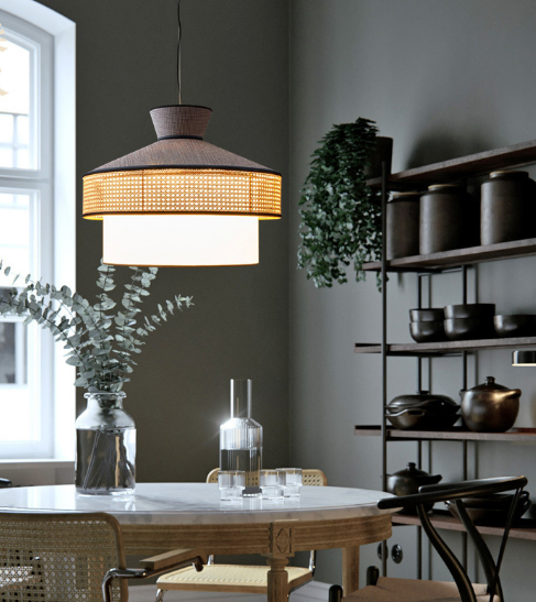 Wagasa style Pendant