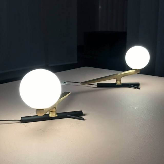 artemide yanzi yu neri table lamp
