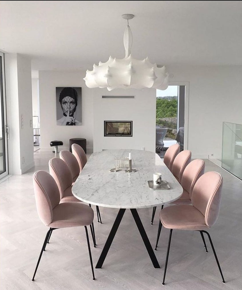 Zeppelin coocon Chandelier Flos